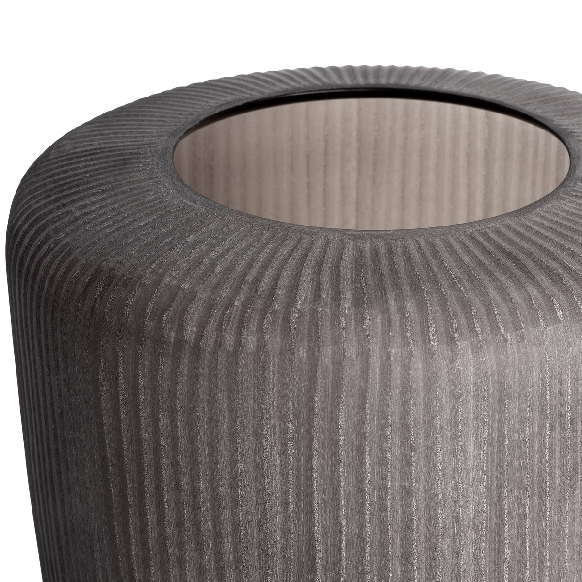 Vase Isandro Large Stone Finish Glass Eichholtz