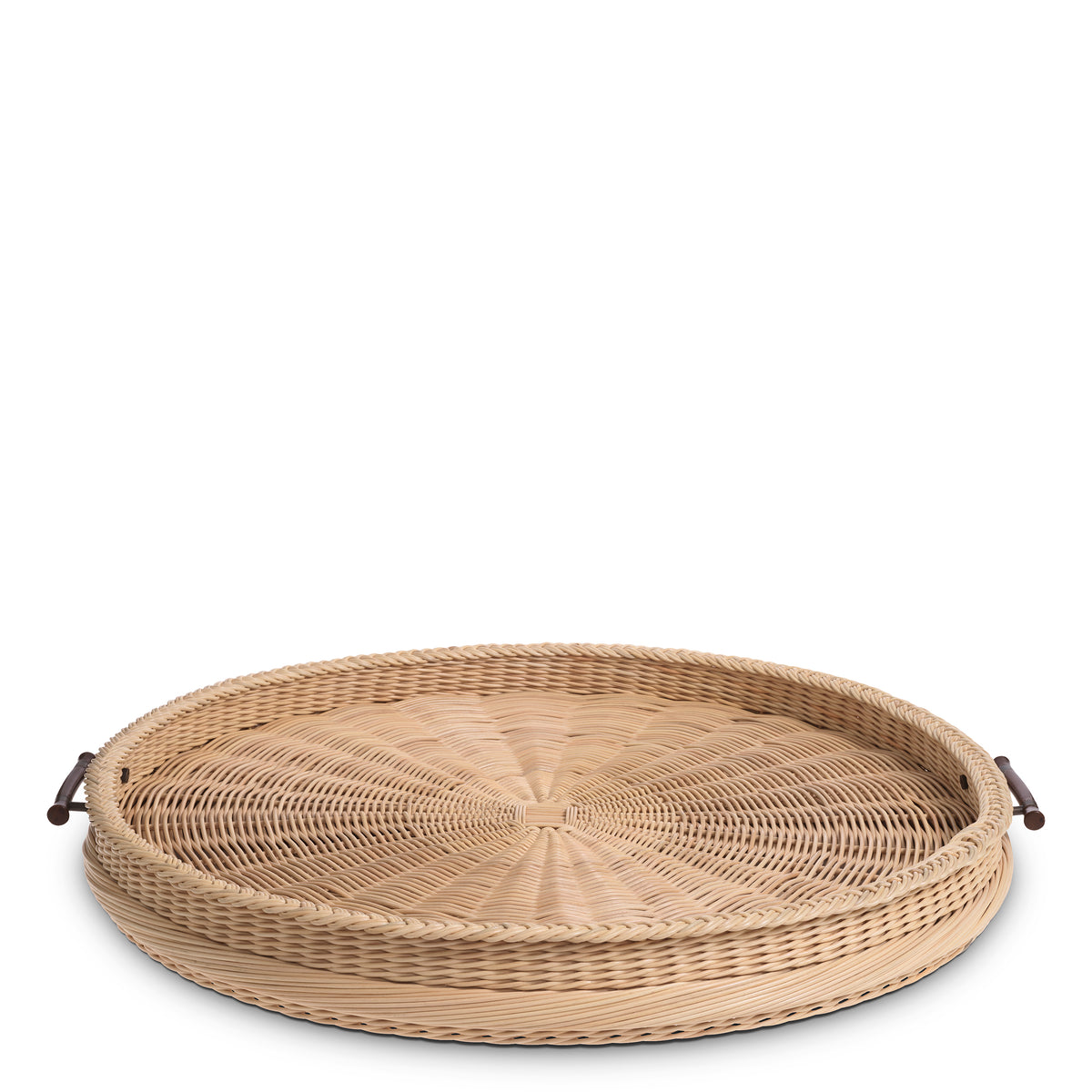 Tray Vimini Large Natural Rattan Eichholtz
