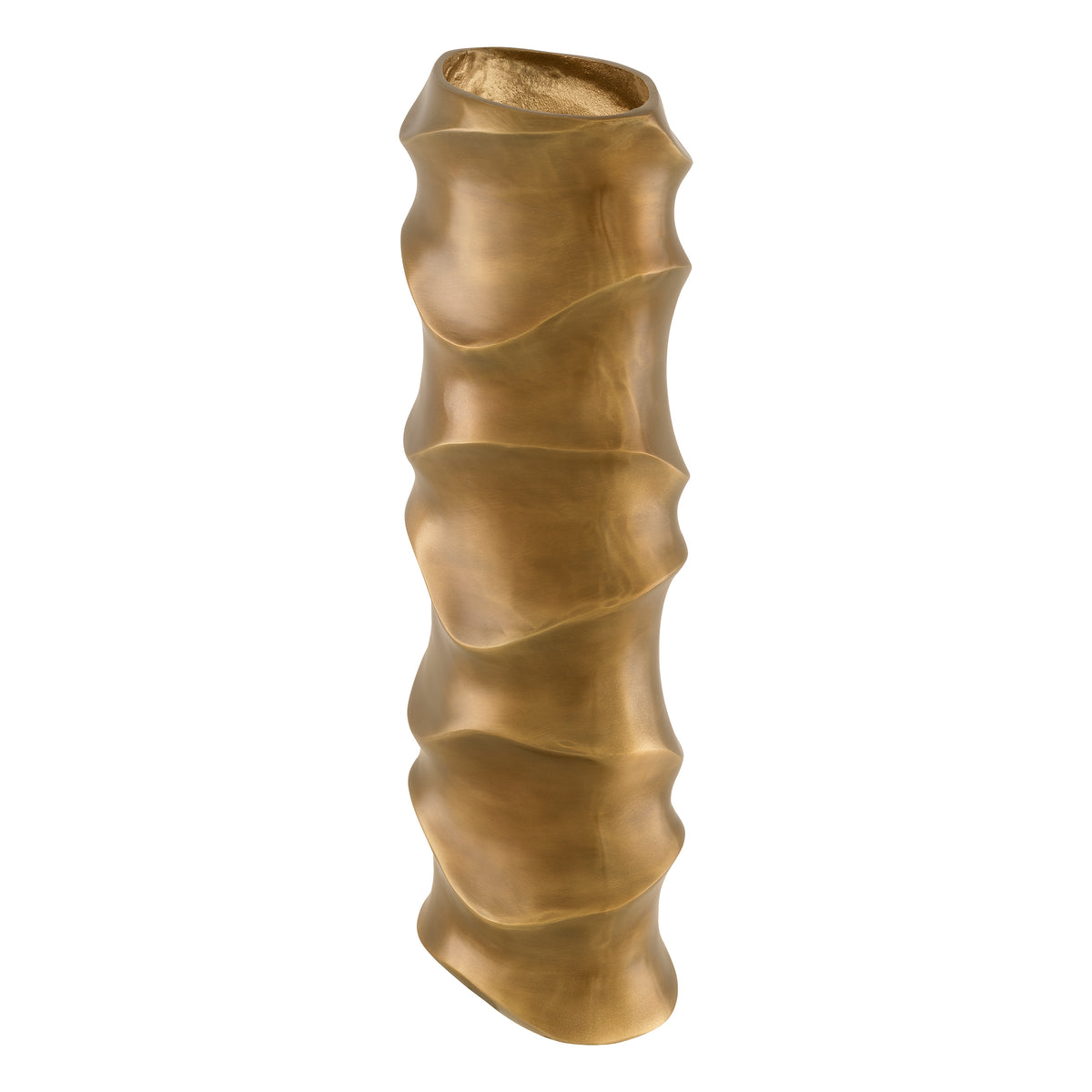 Vase Rapho Vintage Brass Finish Eichholtz