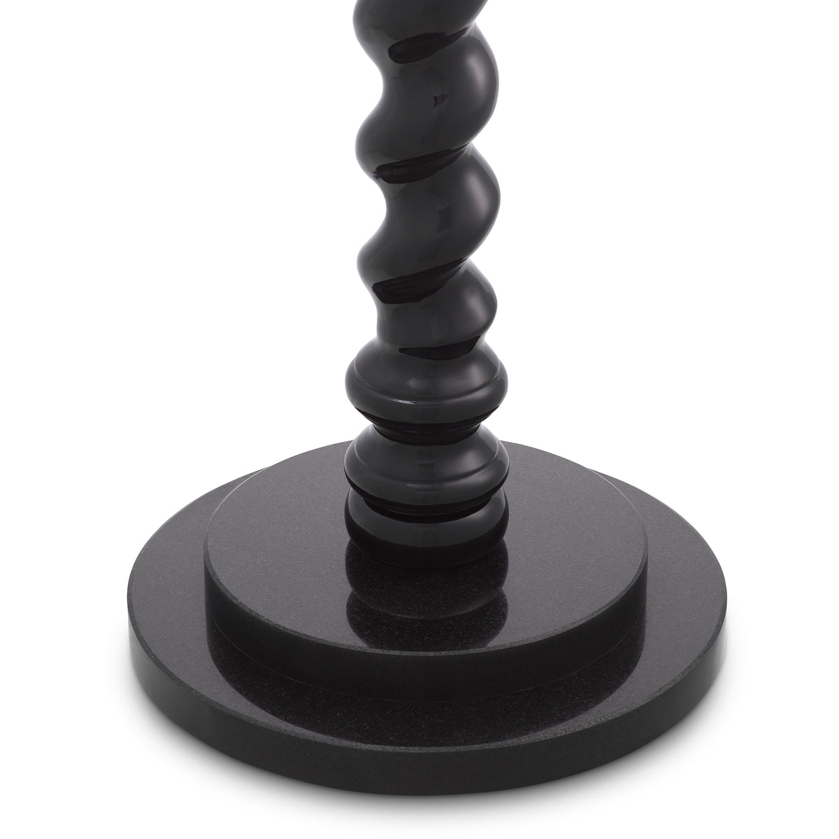 Floor Lamp Massimo Piano Black Finish Incl Shade Eichholtz