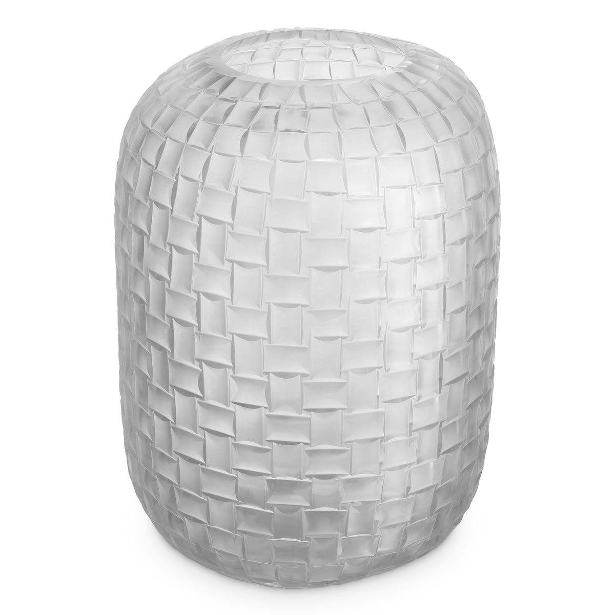 Vase Varese Large Frosted Glass Eichholtz
