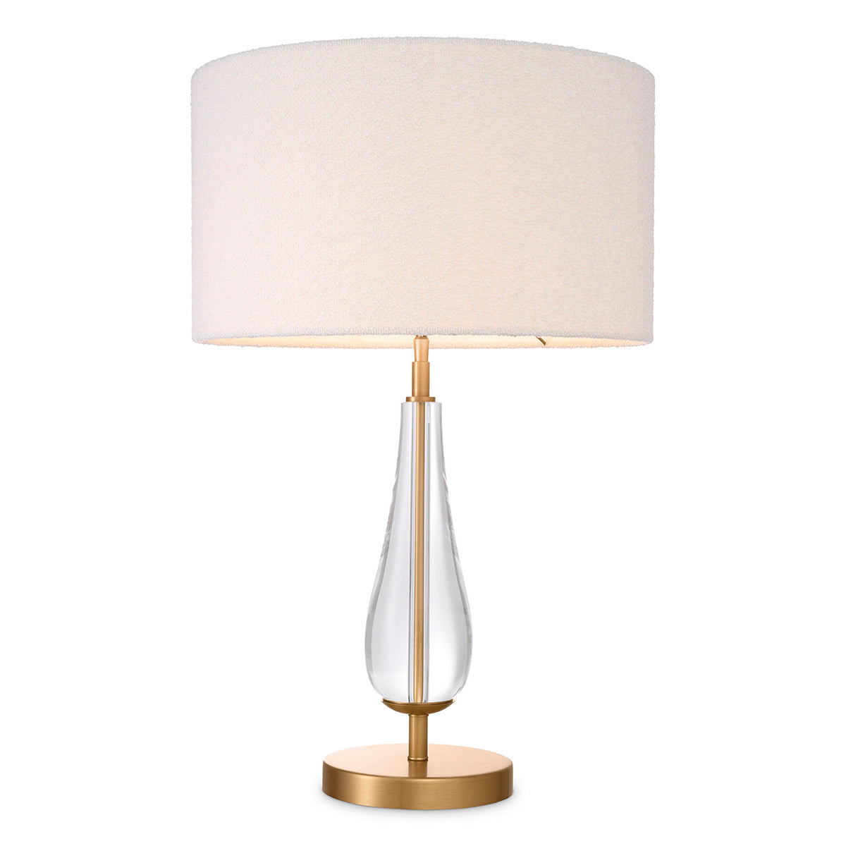 Table Lamp Stilla Antique Brass Finish Incl Shade Eichholtz