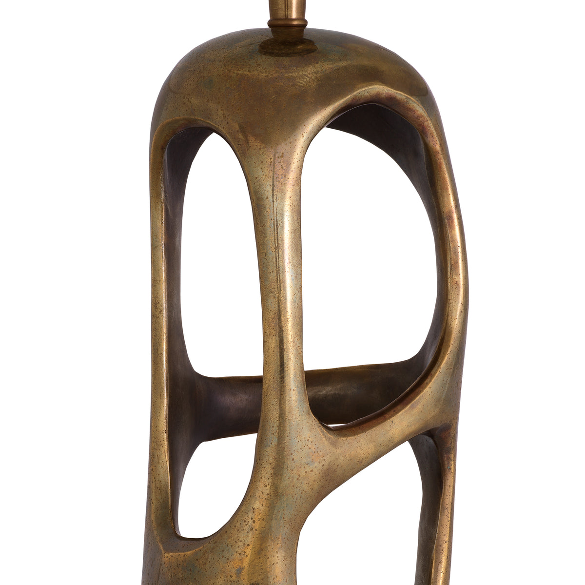 Table Lamp Kearny Vintage Brass Finish Incl Shade Eichholtz