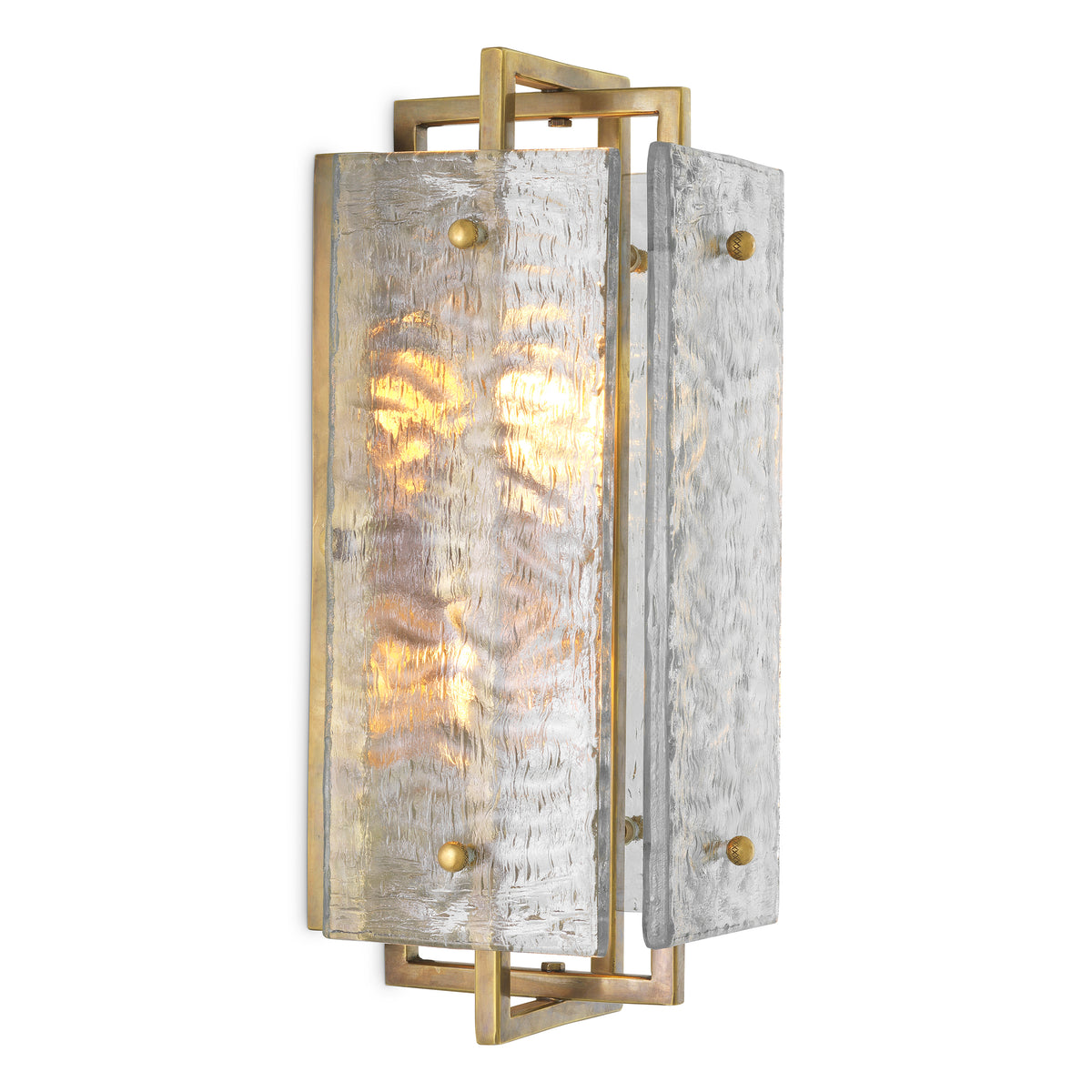Wall Lamp Solara Vintage Brass Finish Eichholtz