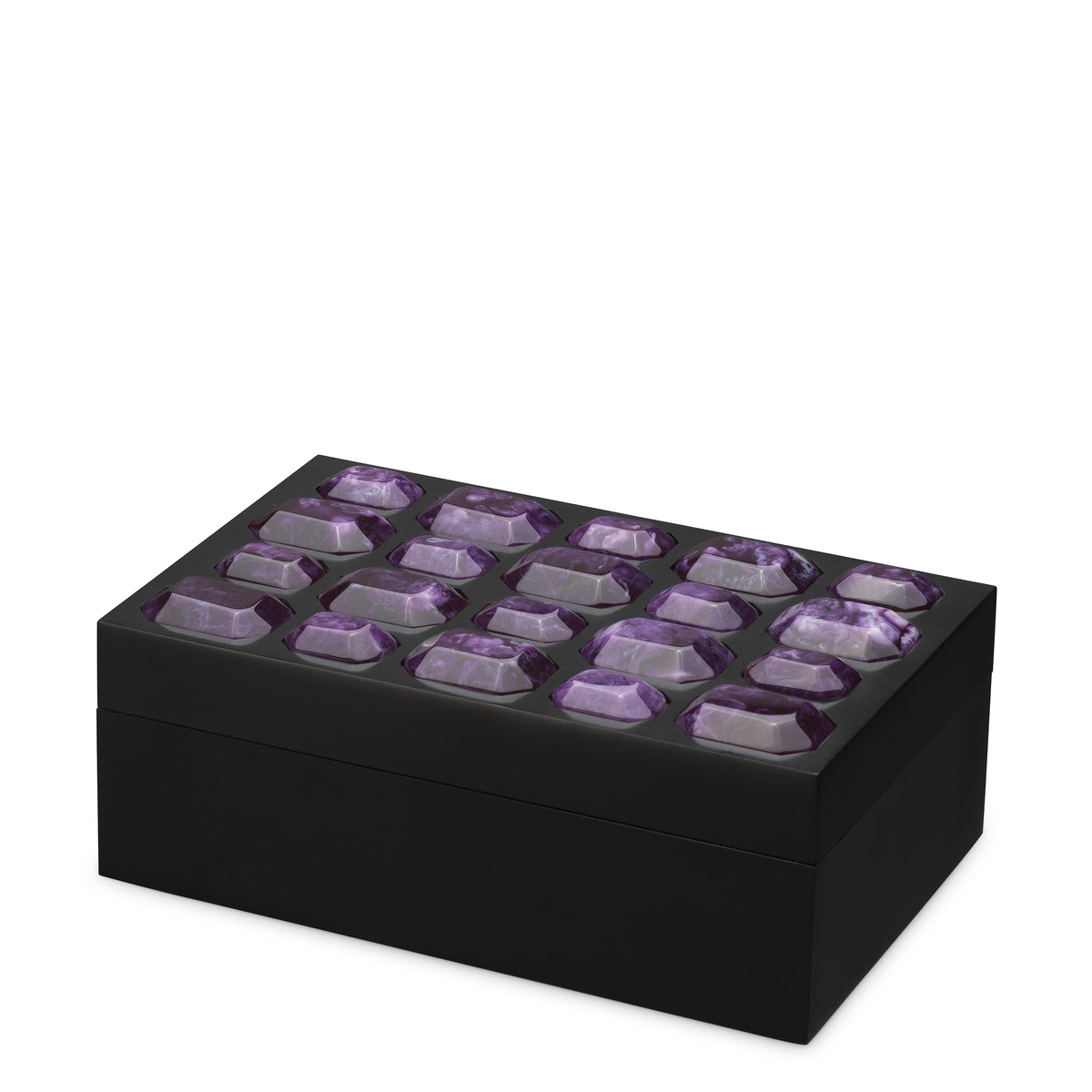Box Lucida Small Faux Amethyst Eichholtz