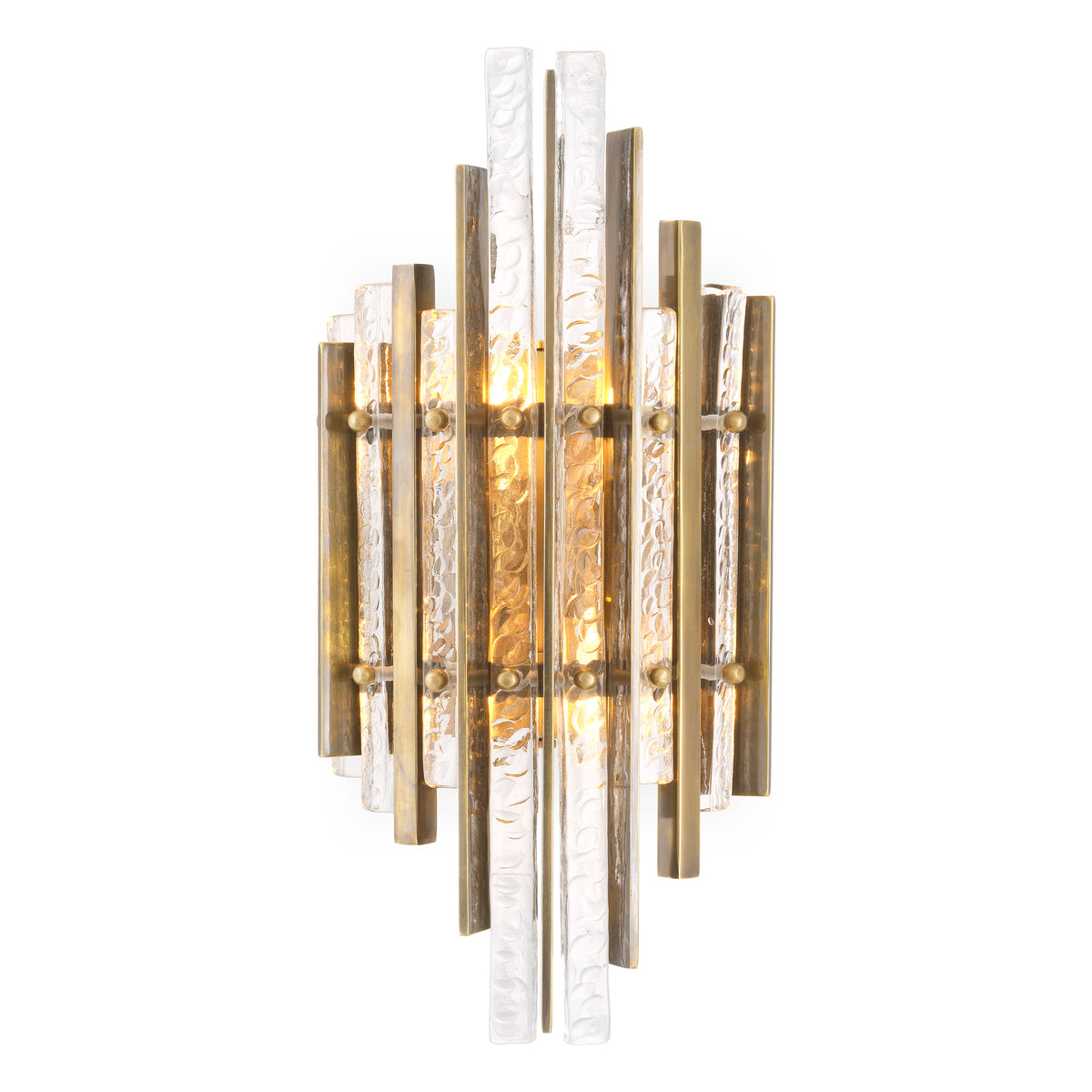 Wall Lamp Leonora Vintage Brass Finish Eichholtz