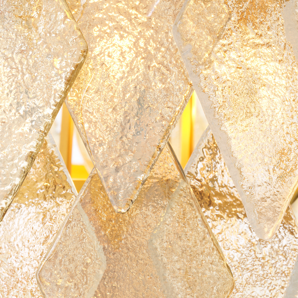 Chandelier Rhombus Small Antique Brass Finish Eichholtz