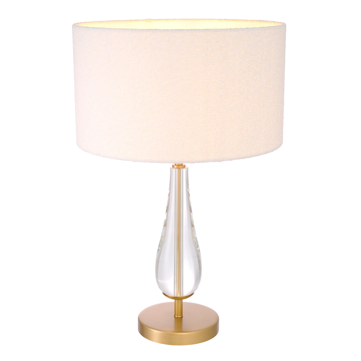 Table Lamp Stilla Antique Brass Finish Incl Shade Eichholtz