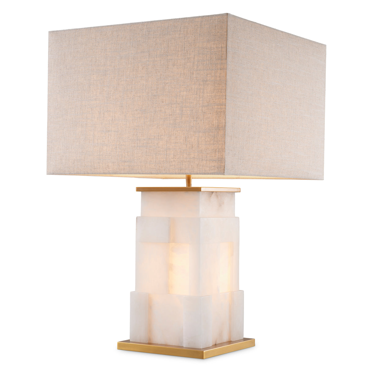 Table Lamp Fabiano Alabaster Incl Shade Eichholtz