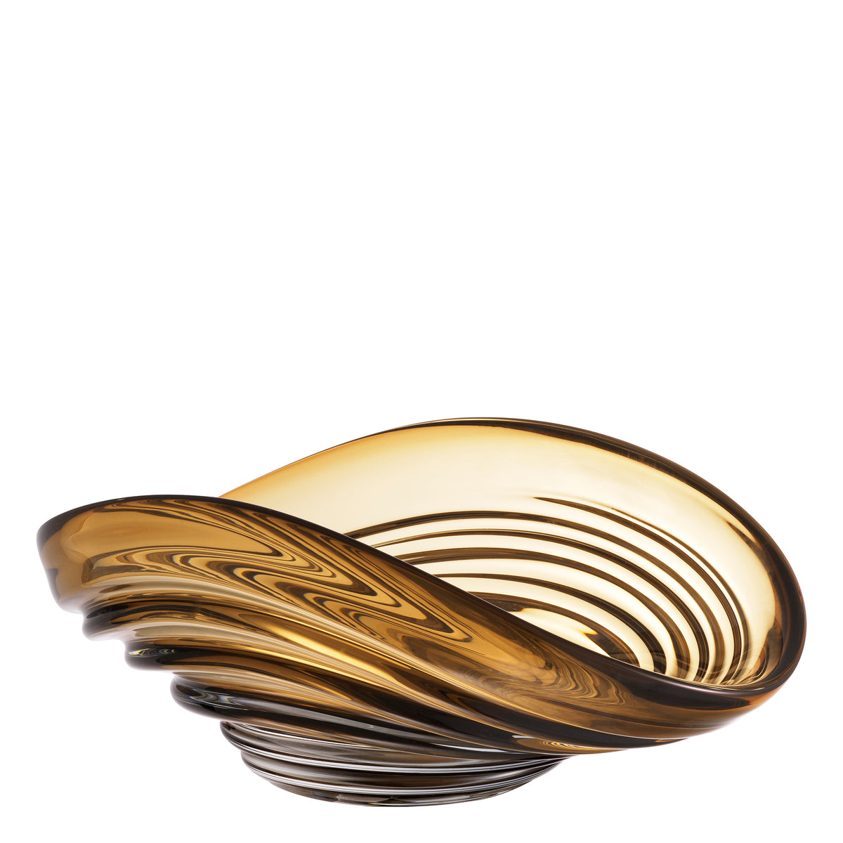 Bowl Pheadra Small Brown Glass Eichholtz