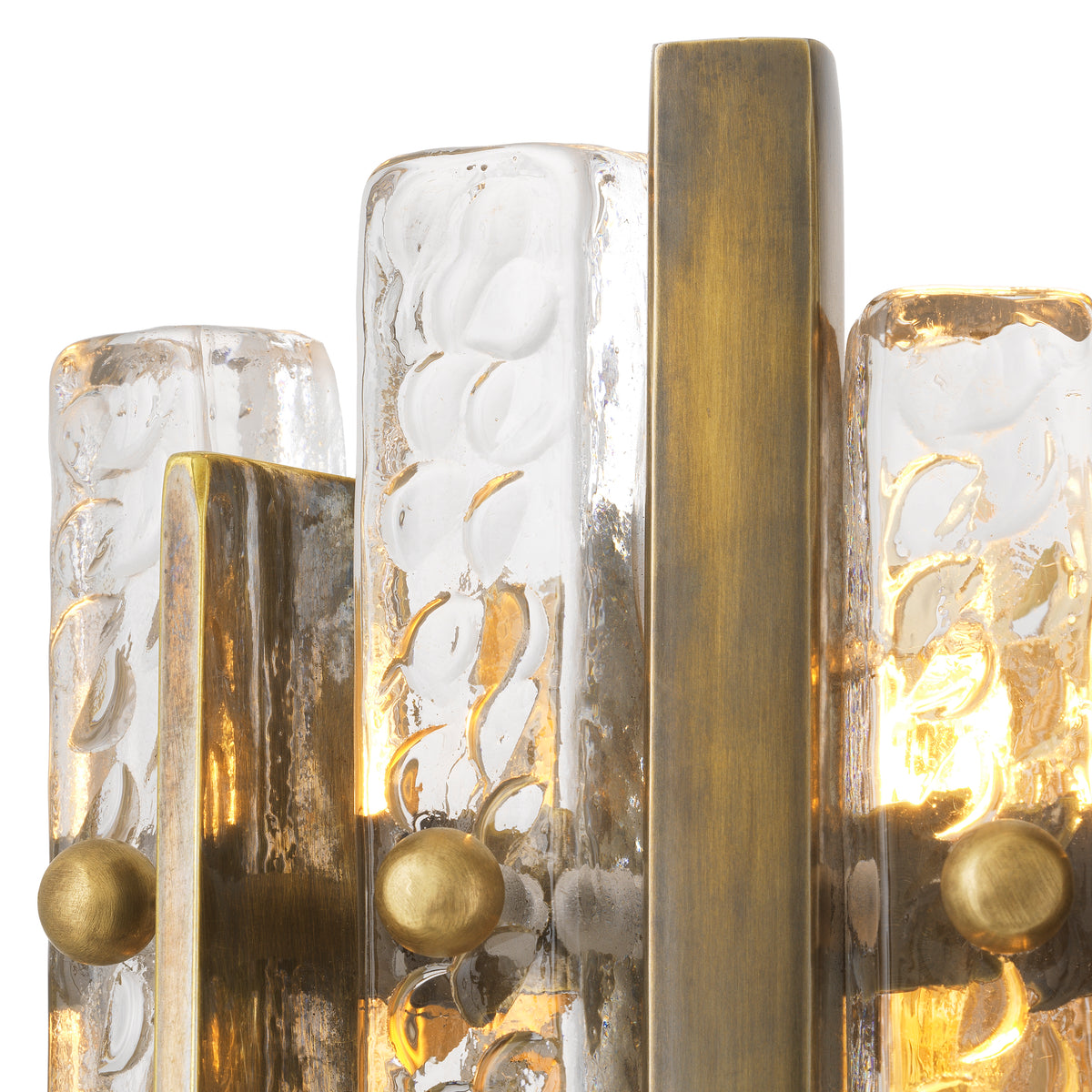 Wall Lamp Leonora Vintage Brass Finish Eichholtz