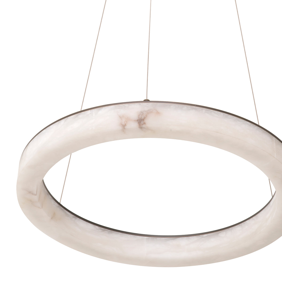 Chandelier Sankt Gallen Small Bronze Highlight Finish Alabaster Eichholtz