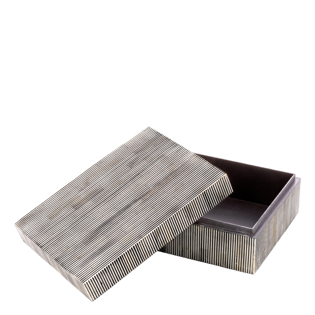 Box Lucille Small Black White Eichholtz