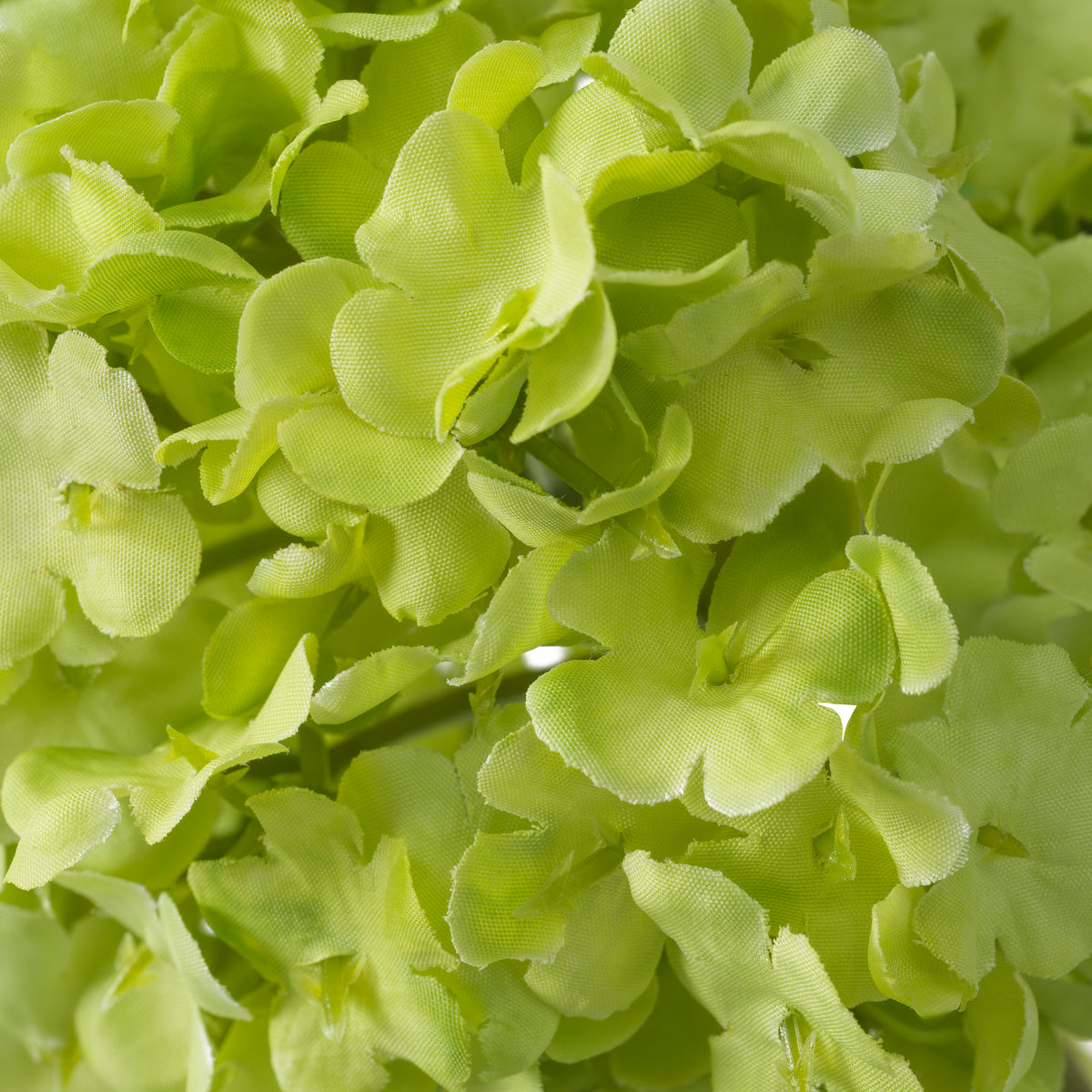 Bouquet Of Hydrangeas Snowball Green Real Touch 36 Pieces Eichholtz