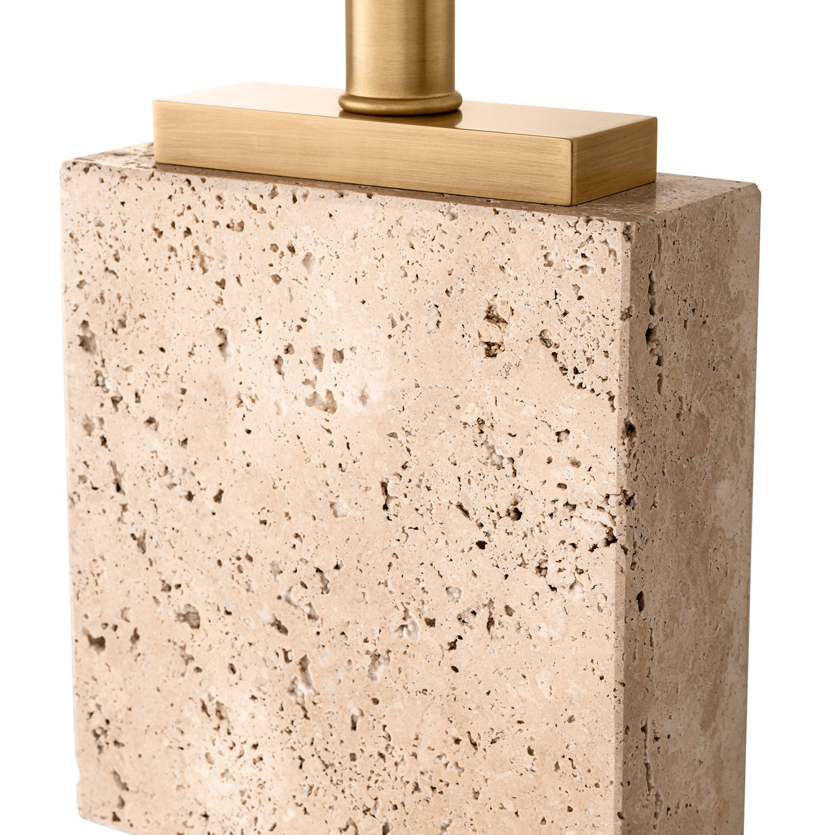 Floor Lamp Newton Travertine Incl Shade Eichholtz