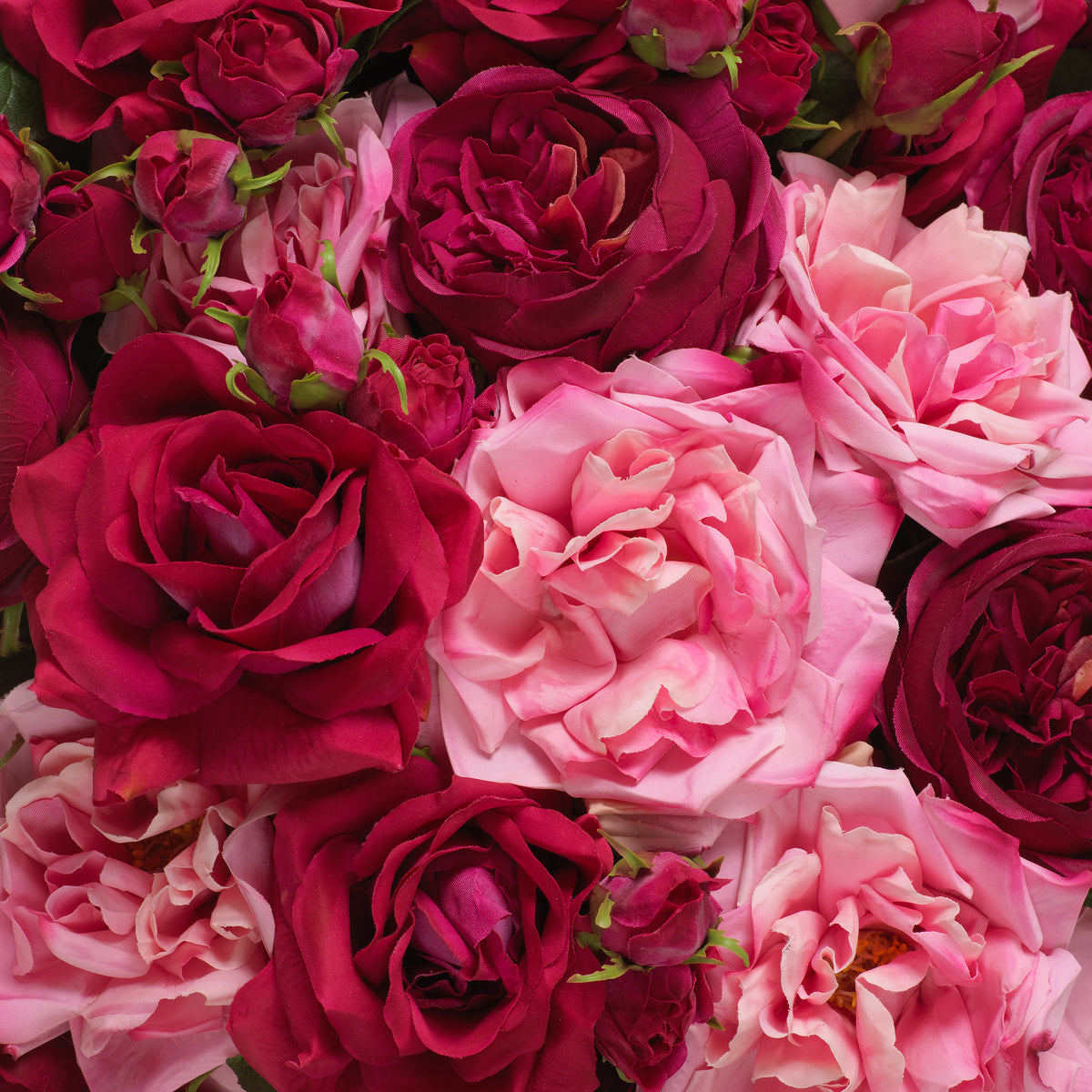 Bouquet Of Roses Multi Color Real Touch 72 Pieces / 3 Varieties Eichholtz