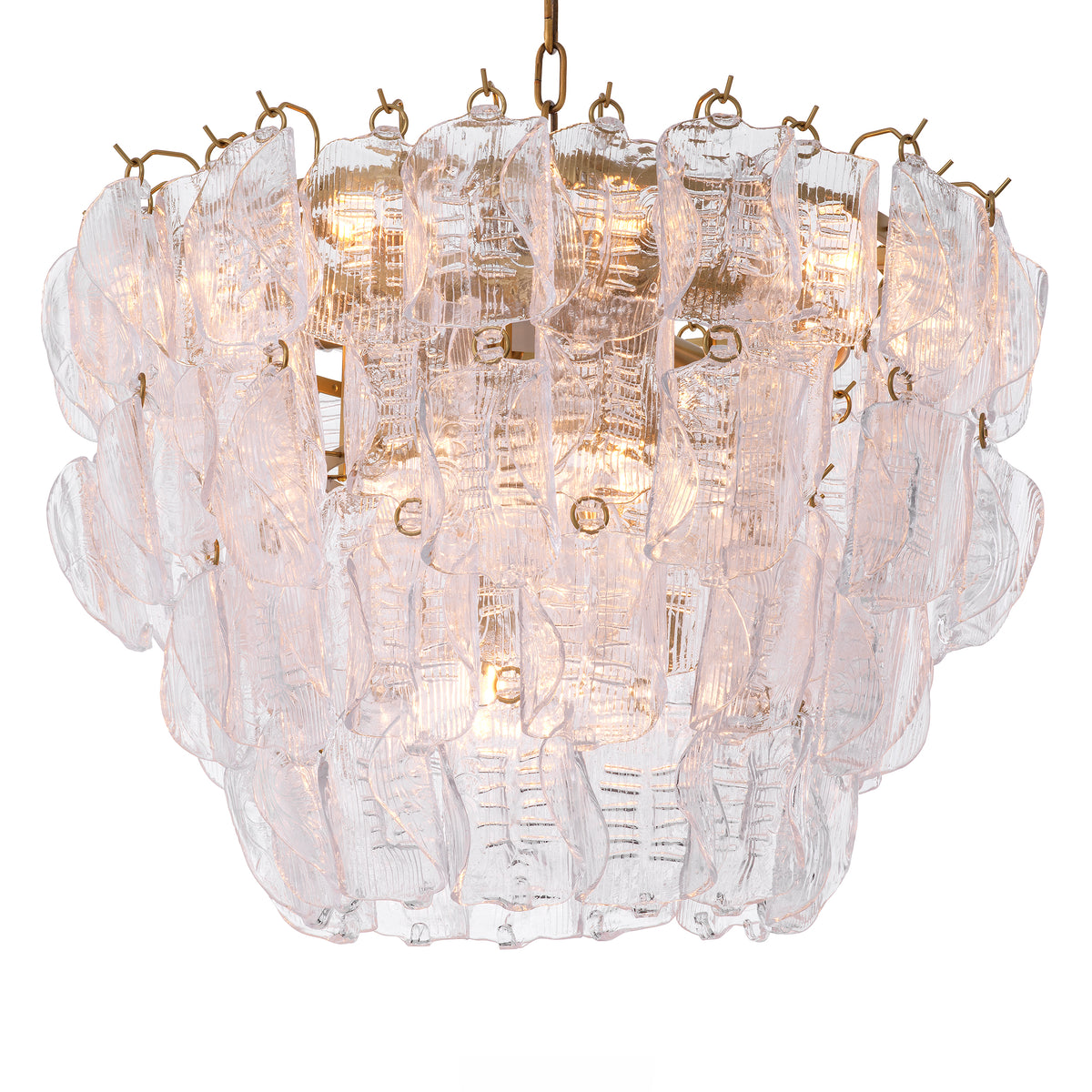 Chandelier Solange Clear Glass Eichholtz