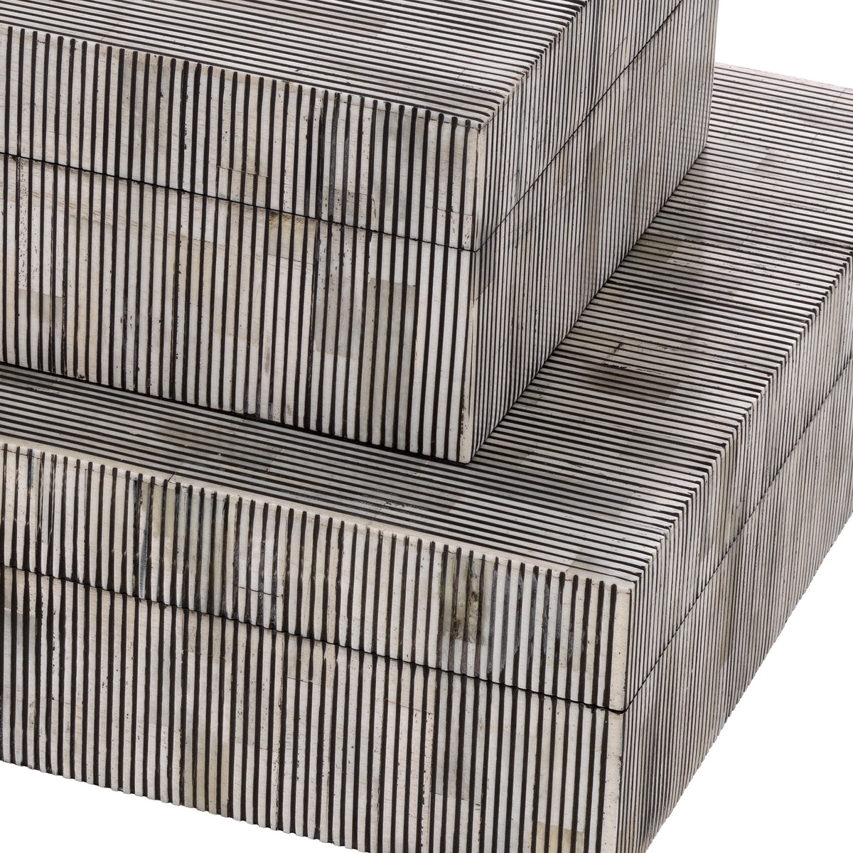 Box Lucille Small Black White Eichholtz