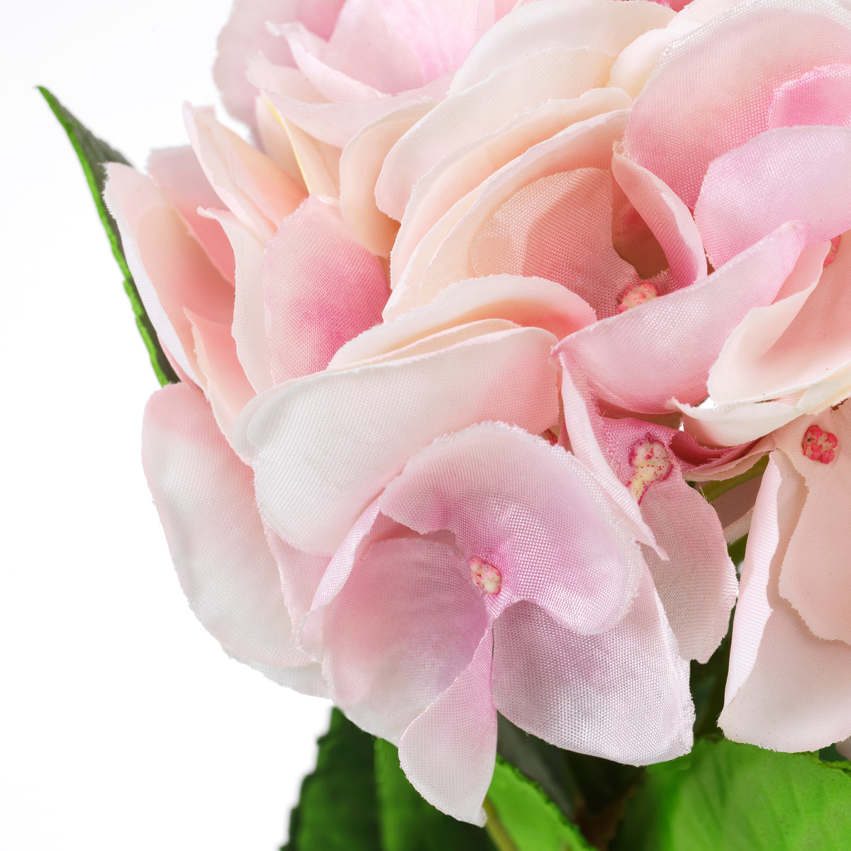 Bouquet Of Hydrangeas Pink Tones Real Touch 48 Pieces / 2 Varieties Eichholtz