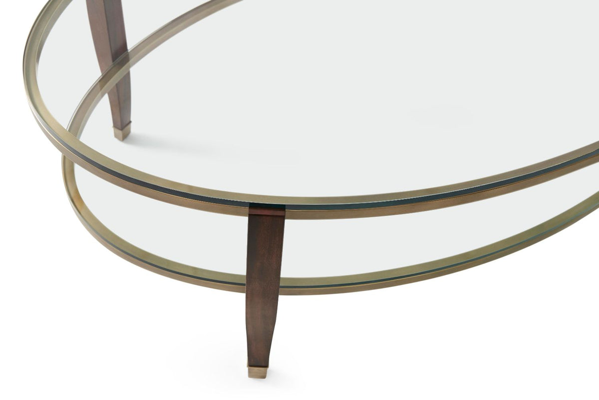 Seeing Double Coffee Table by Theodore Alexander