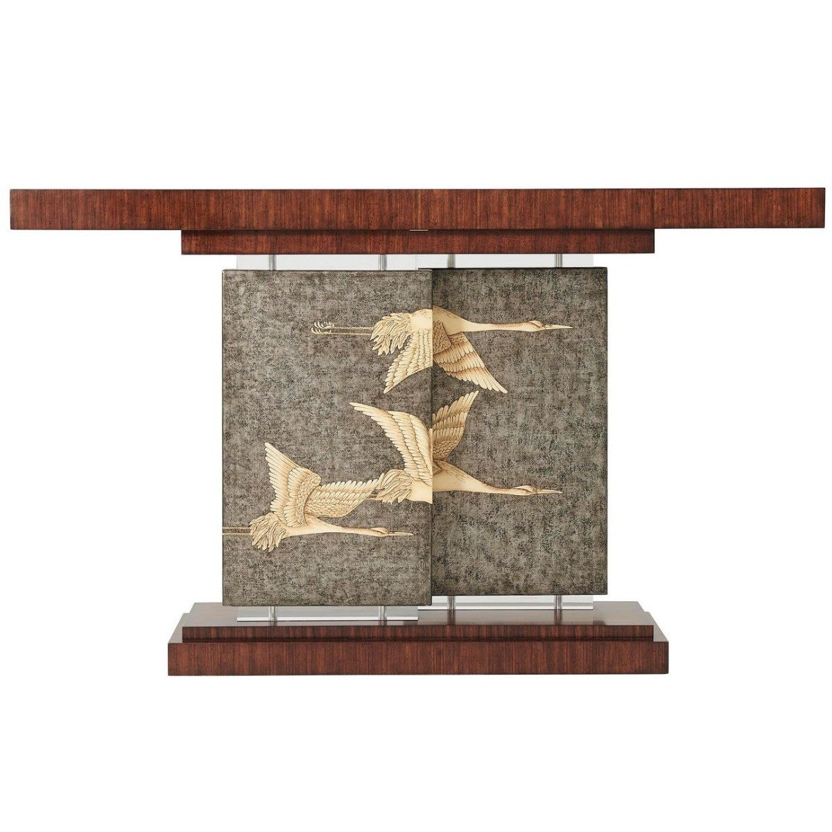 Flight Narrow Console Table by Theodore Alexander