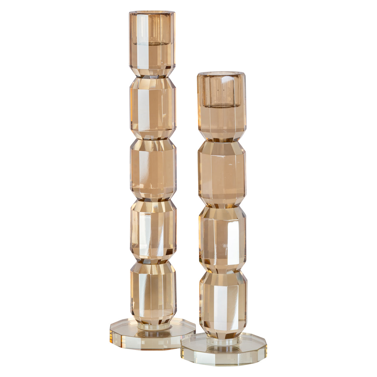 Dita Champagne Candle Holder - Small by Richmond Interiors