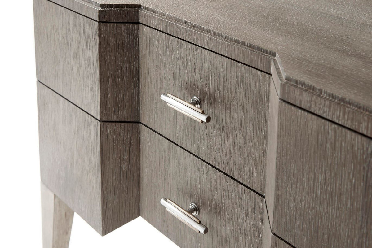 Mavericks Bay Bedside Table by Theodore Alexander