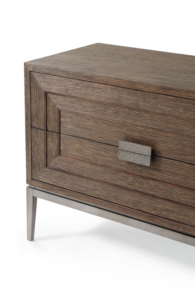 Bedside Chest Genevra in Charteris Finish by Theodore Alexander