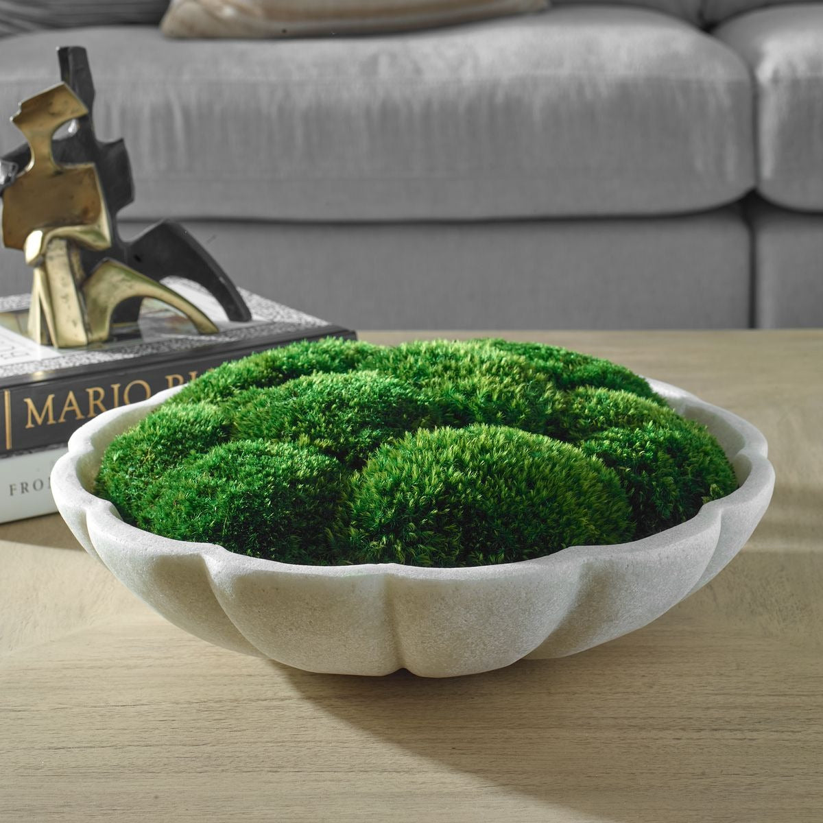 Awaken Moss Centerpiece by Uttermost