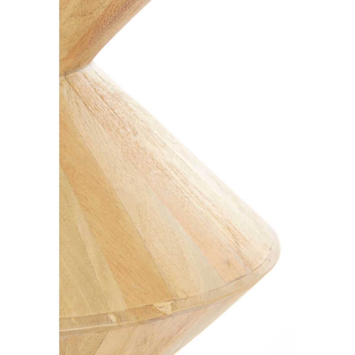 Larus Large Mango Wood Side Table - Natural Light & Living