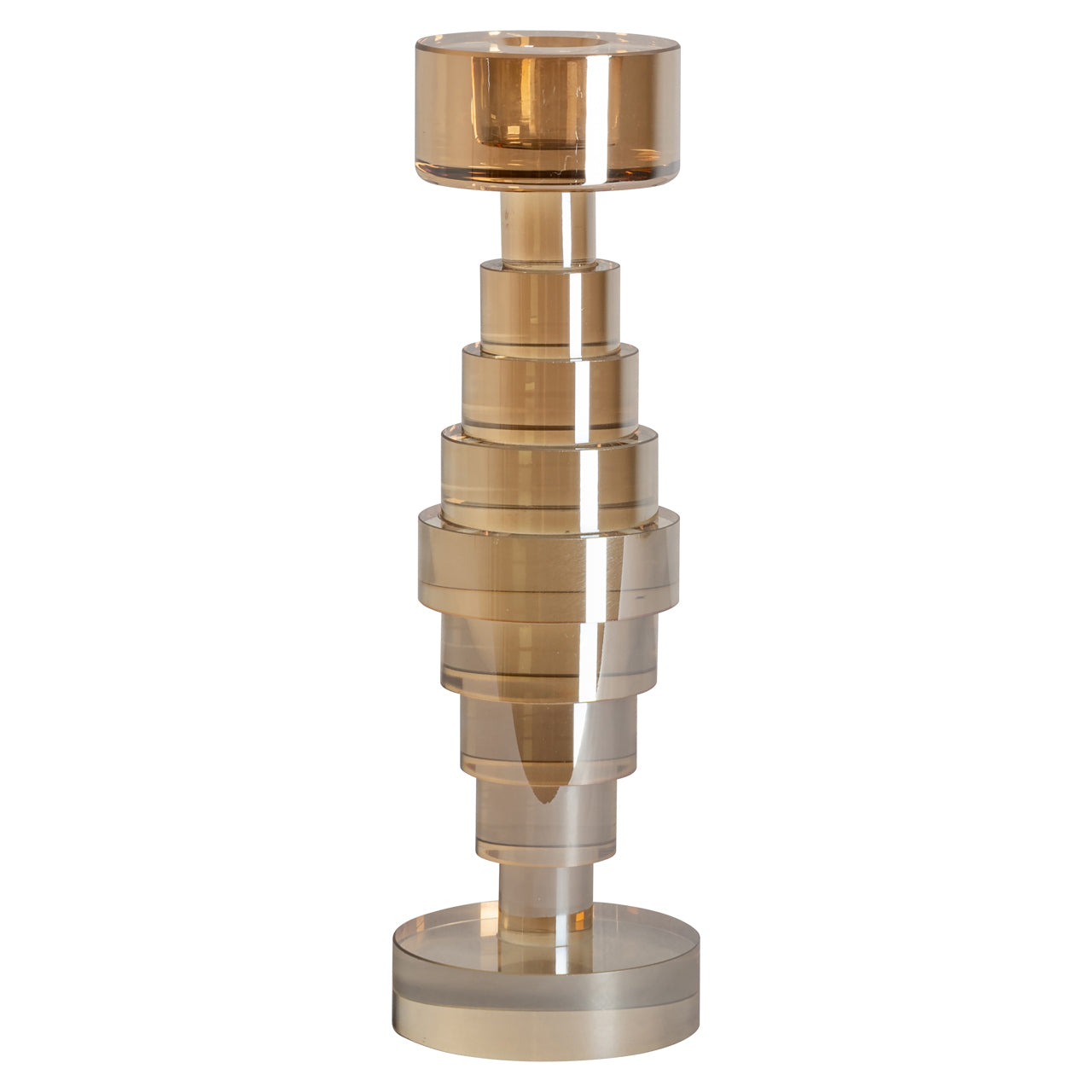 Bryn Champagne Small Candle Holder by Richmond Interiors