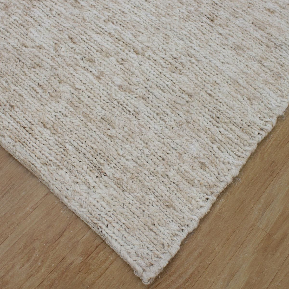 Makula Rug in Ivory Jute - 244 x 305cm Uttermost