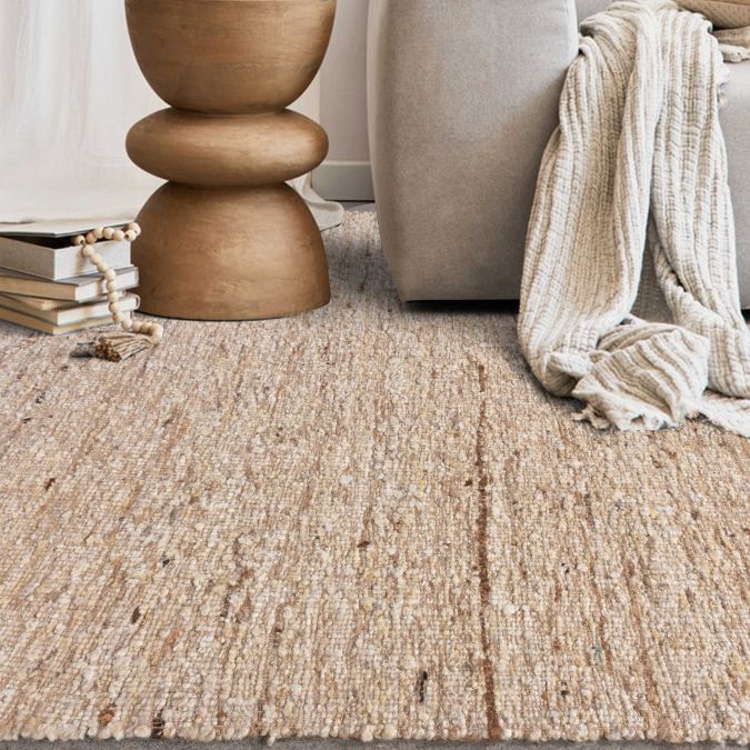 Rafael Rug in Ivory Wool - 274 x 366cm by Uttermost