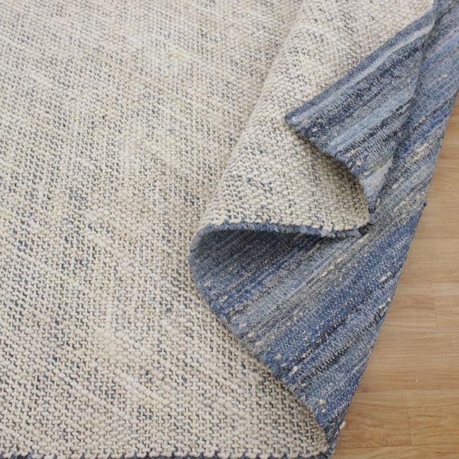 Hayden Ivory-Denim Rug - 183 x 274cm Uttermost