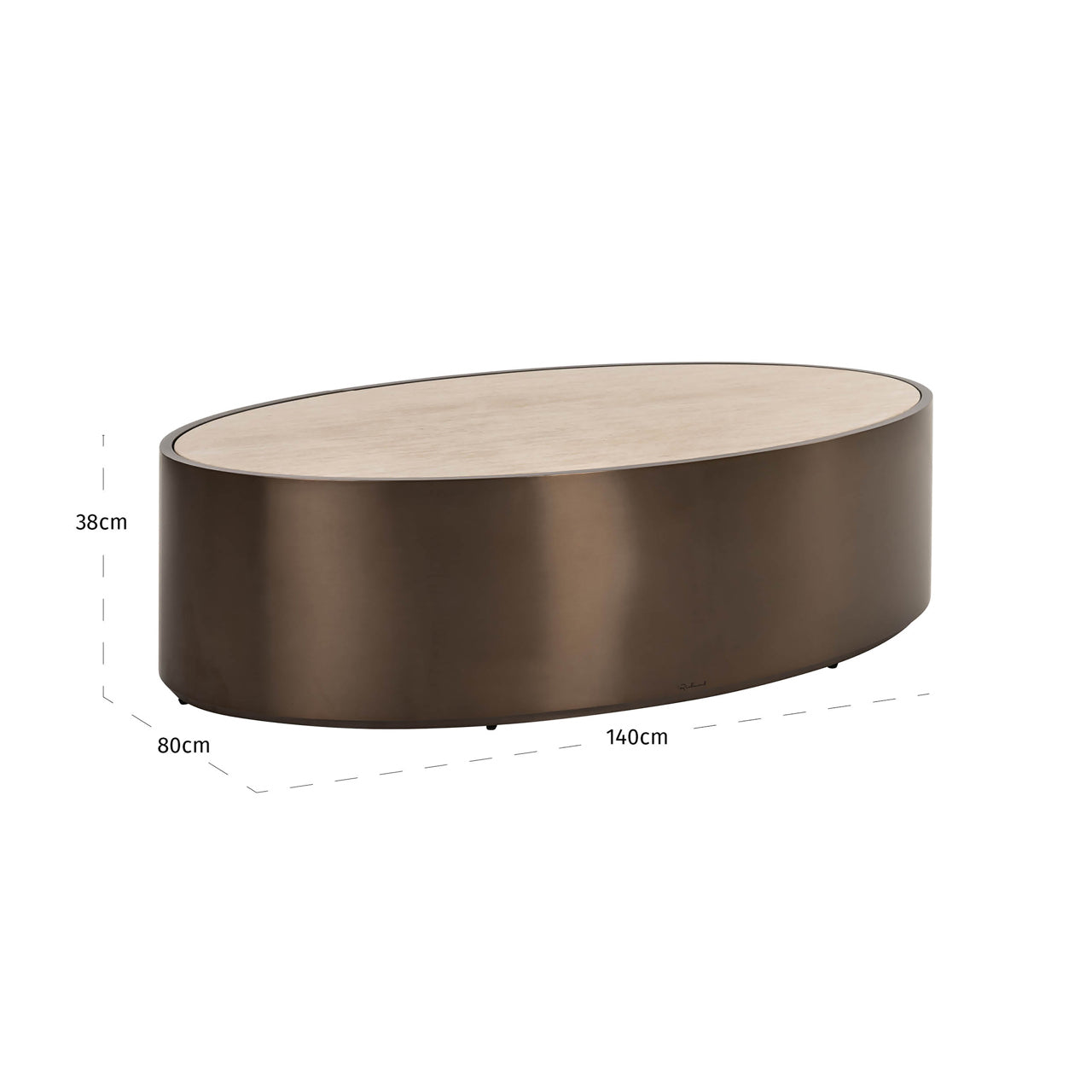 Coffee table Bonanza beige by Richmond Interiors