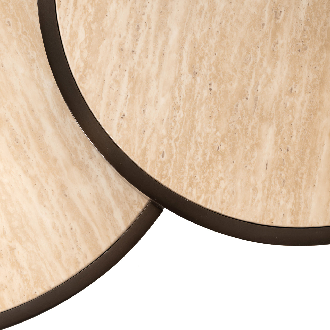 Coffee table Ronson beige (Set of 2) by Richmond Interiors