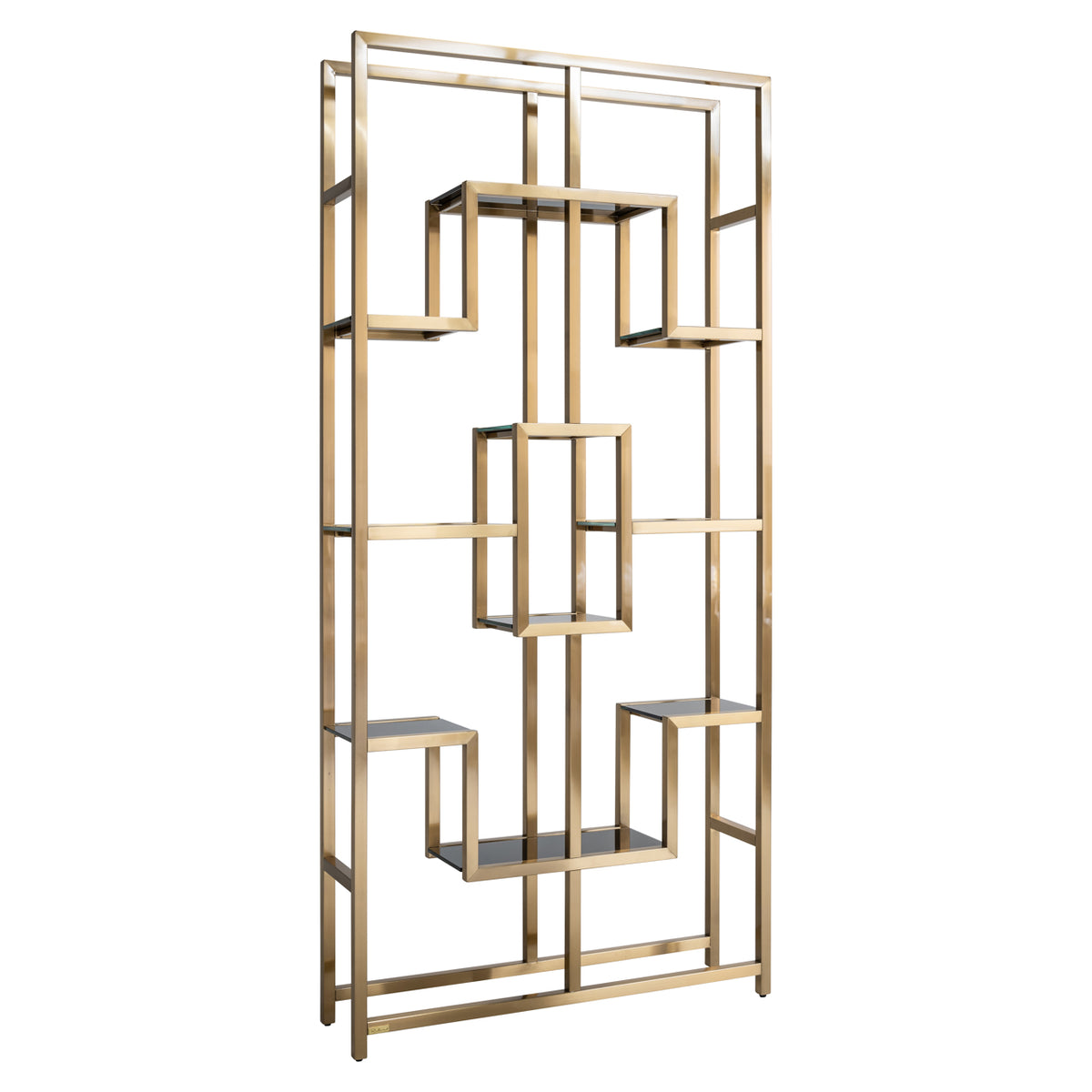 Display cabinet Magnus brushed gold by Richmond Interiors