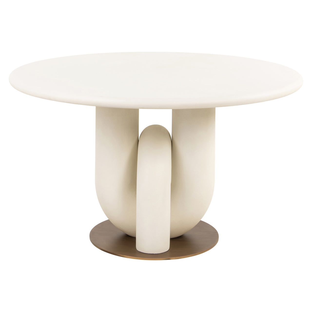 Dining table Winslow white 135Ø by Richmond Interiors
