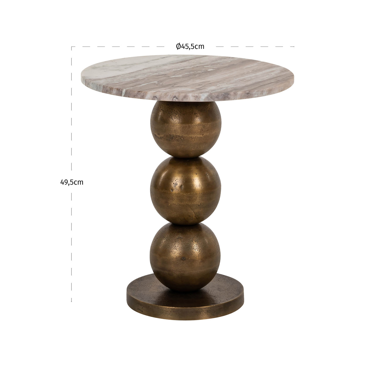 End table Barley Blush beige by Richmond Interiors