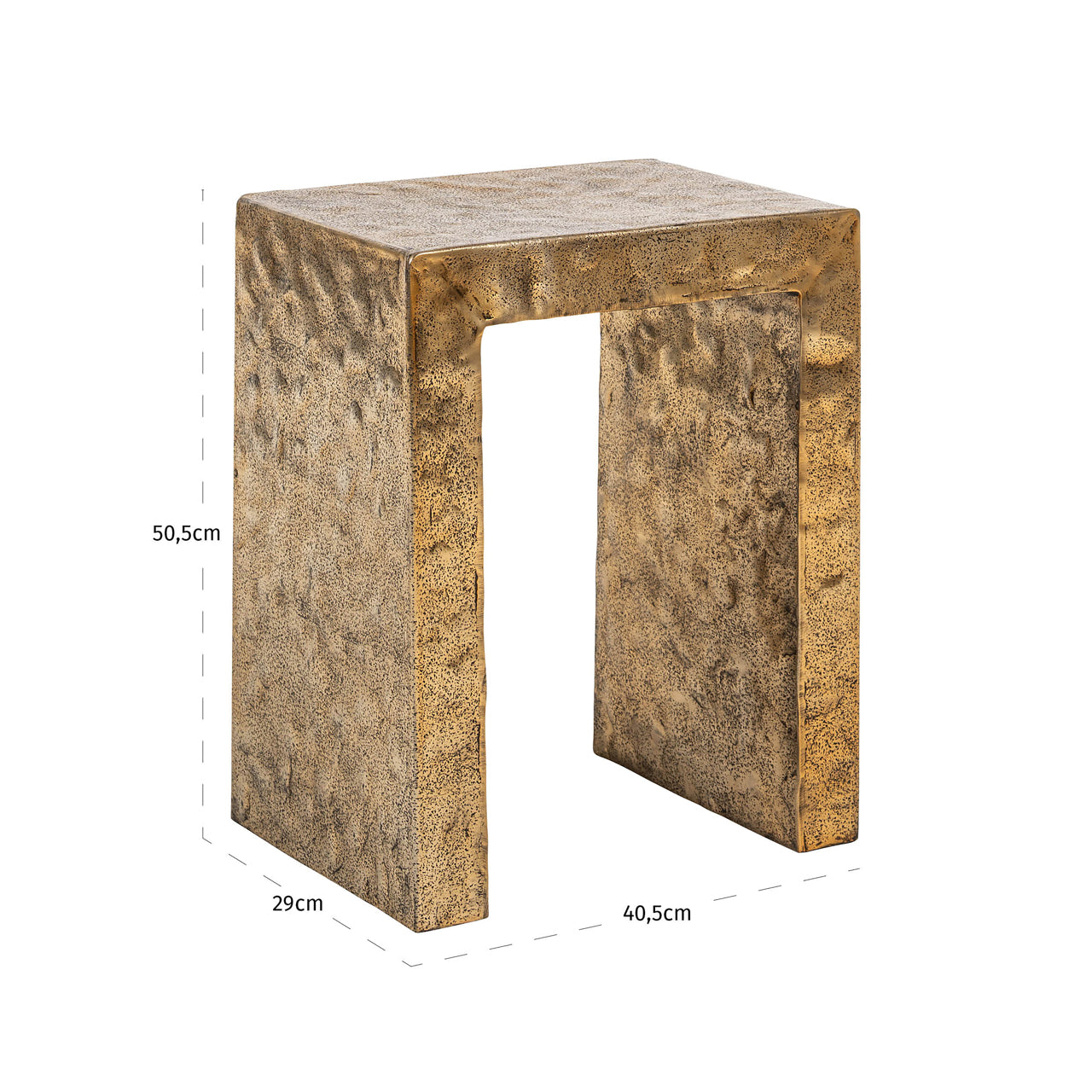 End table Novan gold by Richmond Interiors