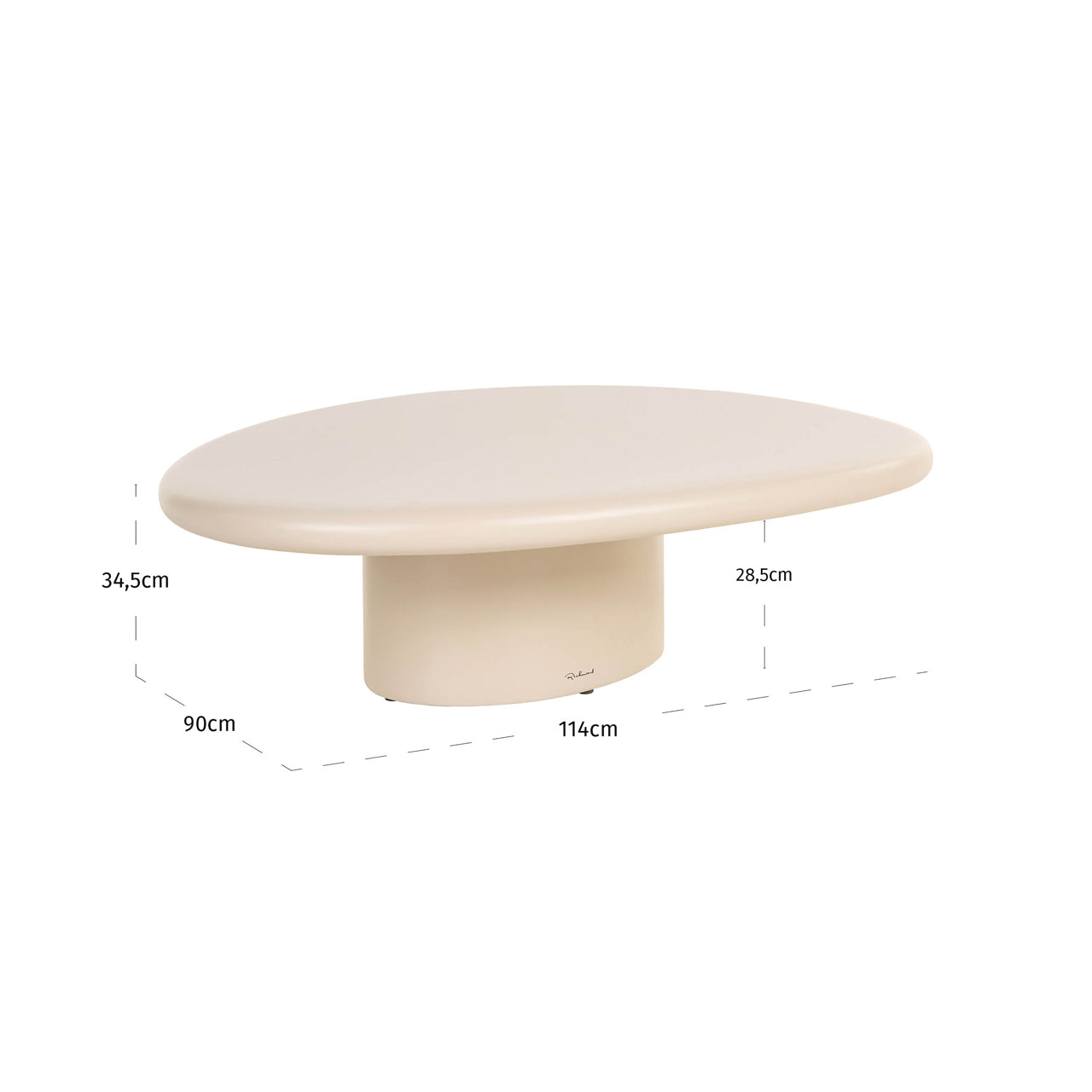 Urban Bloom Sandstone Outdoor Coffee Table by Richmond Interiors