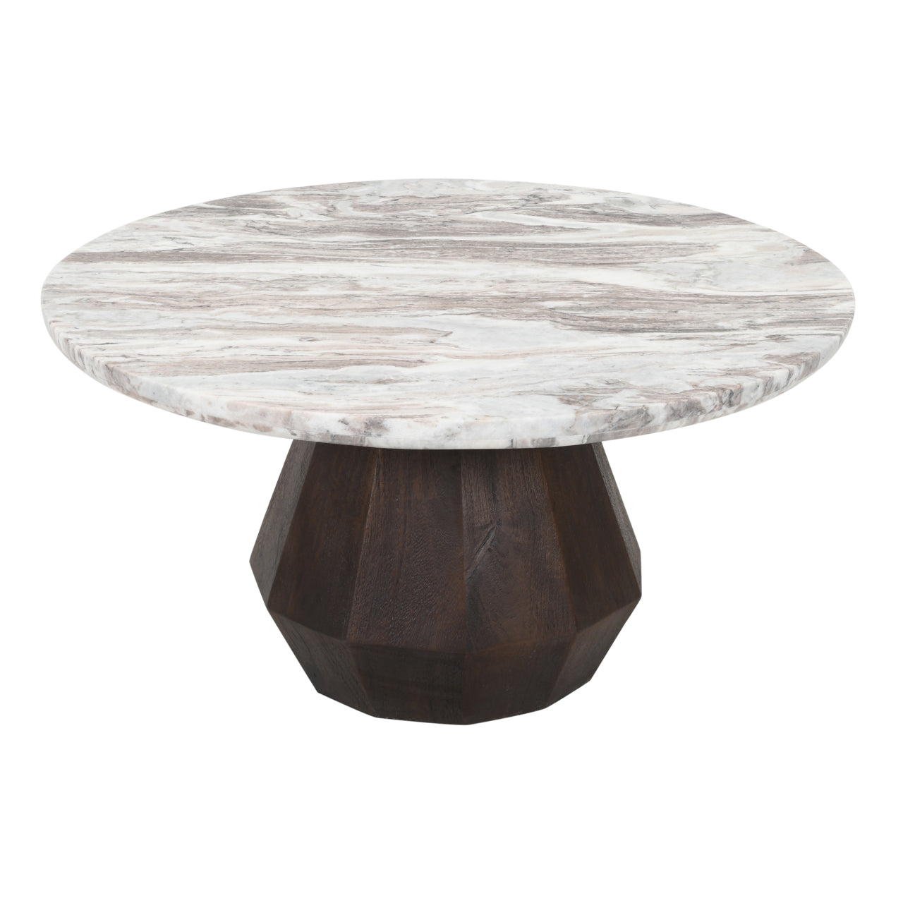 Oberoy Blush Beige Coffee Table - 80cm by Richmond Interiors