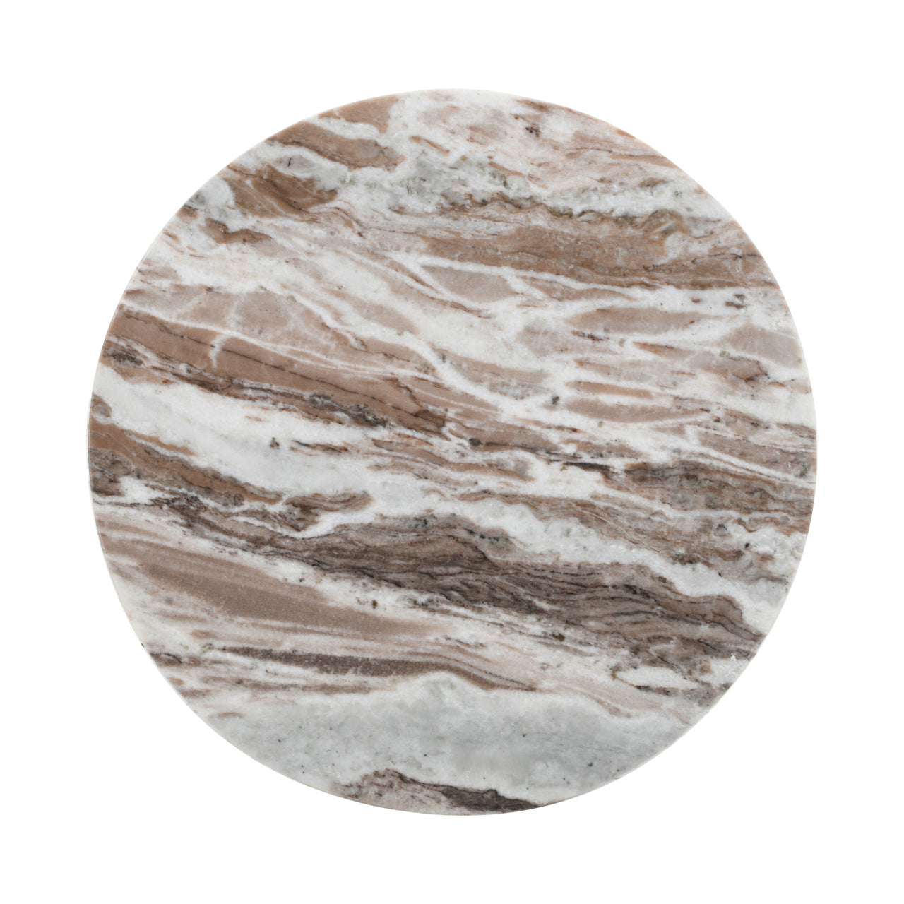 Oberoy Blush Beige End table - 45cm by Richmond Interiors