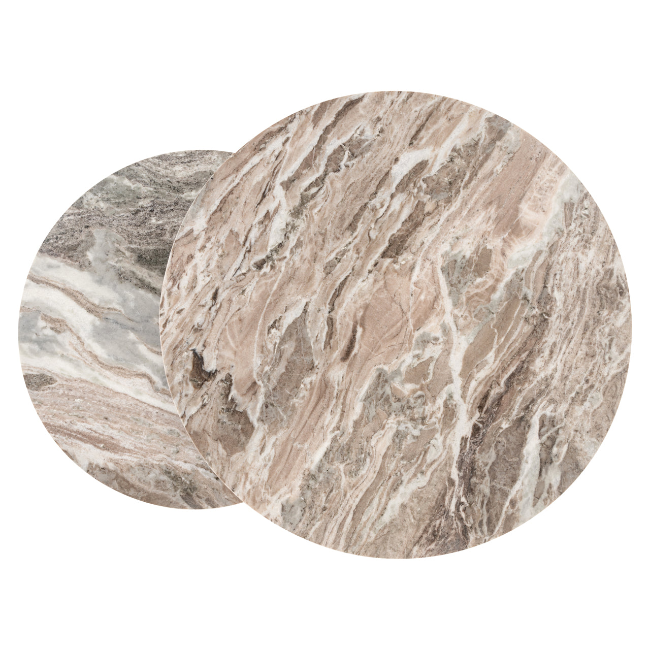 Fairfax Clay Marble Coffee Table (Set of 2) by Richmond Interiors