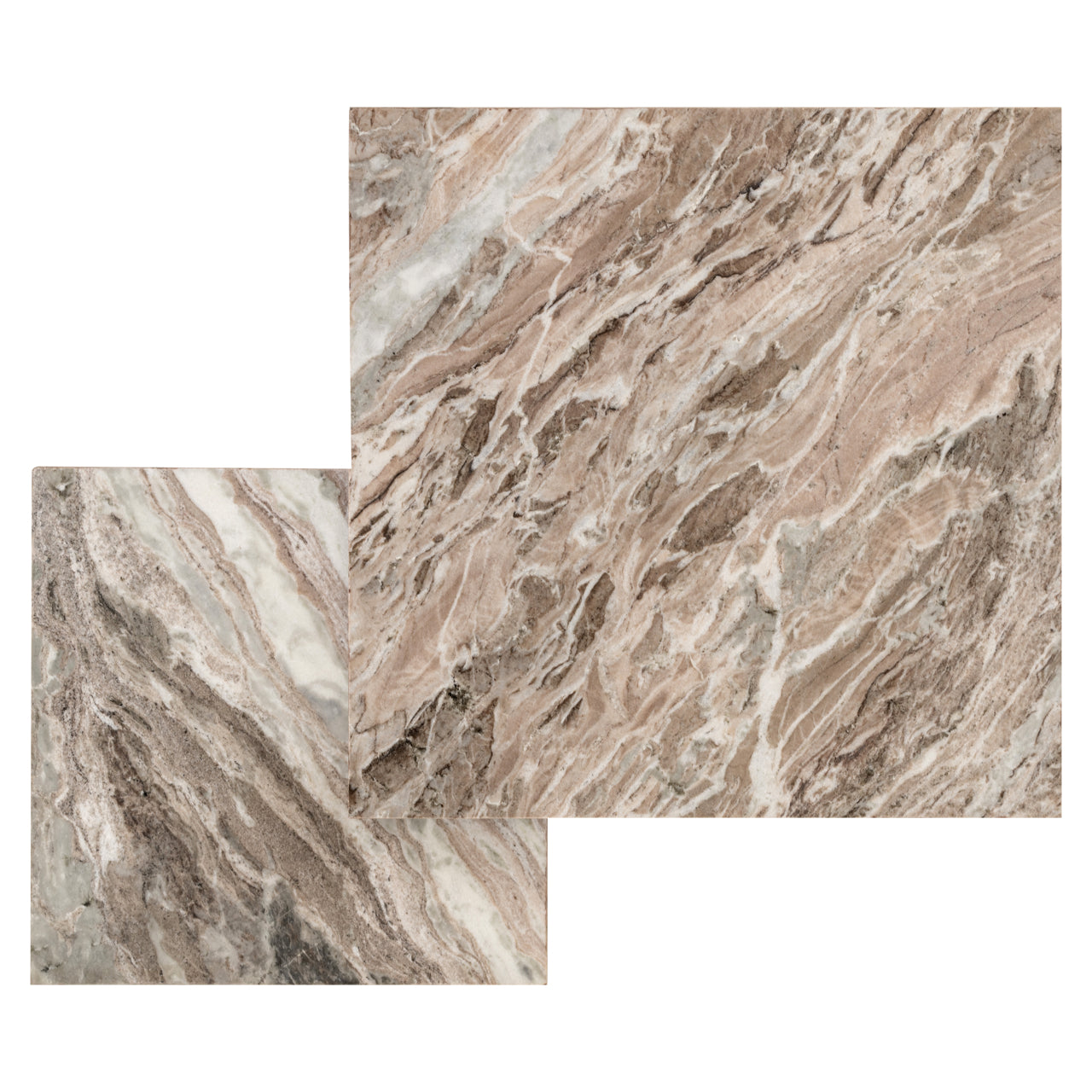 Coffee table Rashford Blush beige (Set of 2) by Richmond Interiors