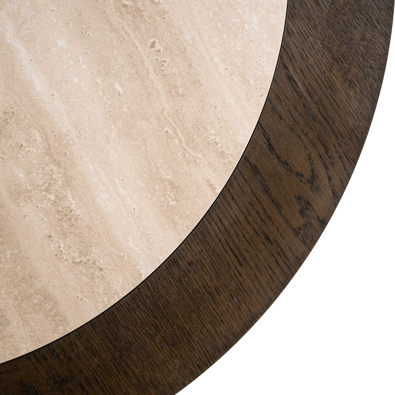 Nando Brown Oak Veneer & Ceramic Coffee Table by Richmond Interiors