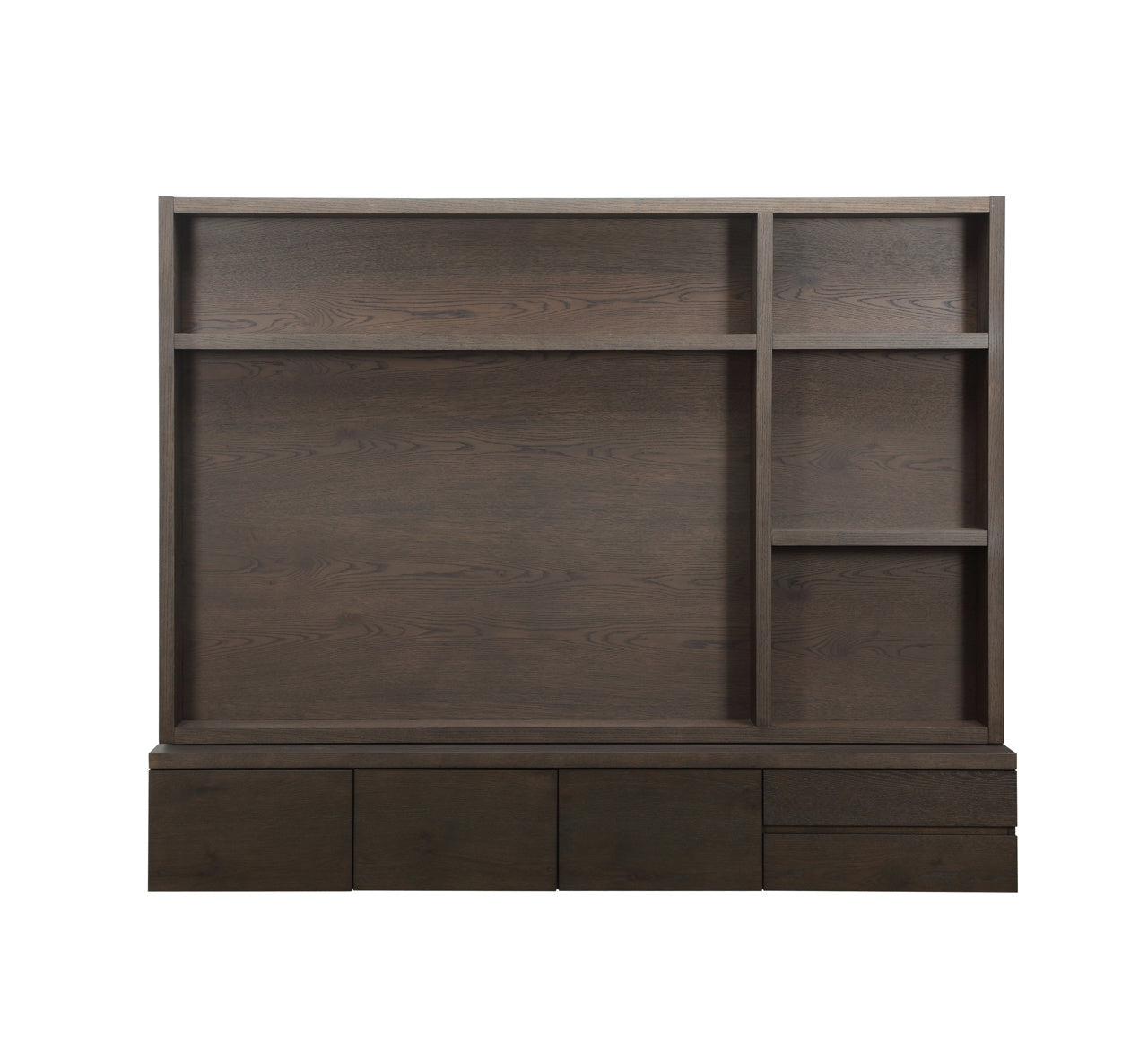 TV cabinet Lachance brown 3-doors 2-drawers by Richmond Interiors