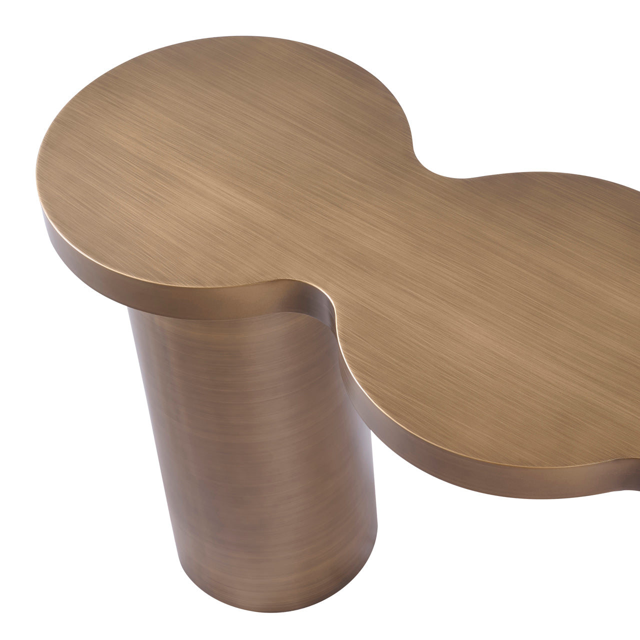 Console Bubba brushed gold by Richmond Interiors