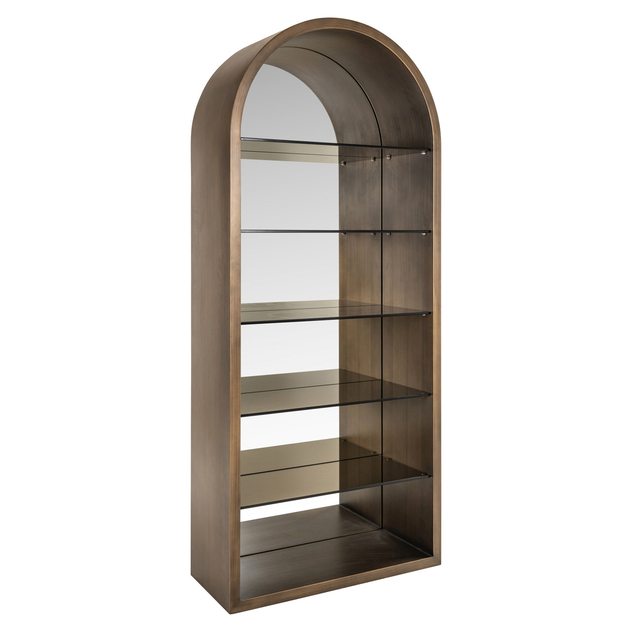 Display cabinet Bowic brushed gold by Richmond Interiors
