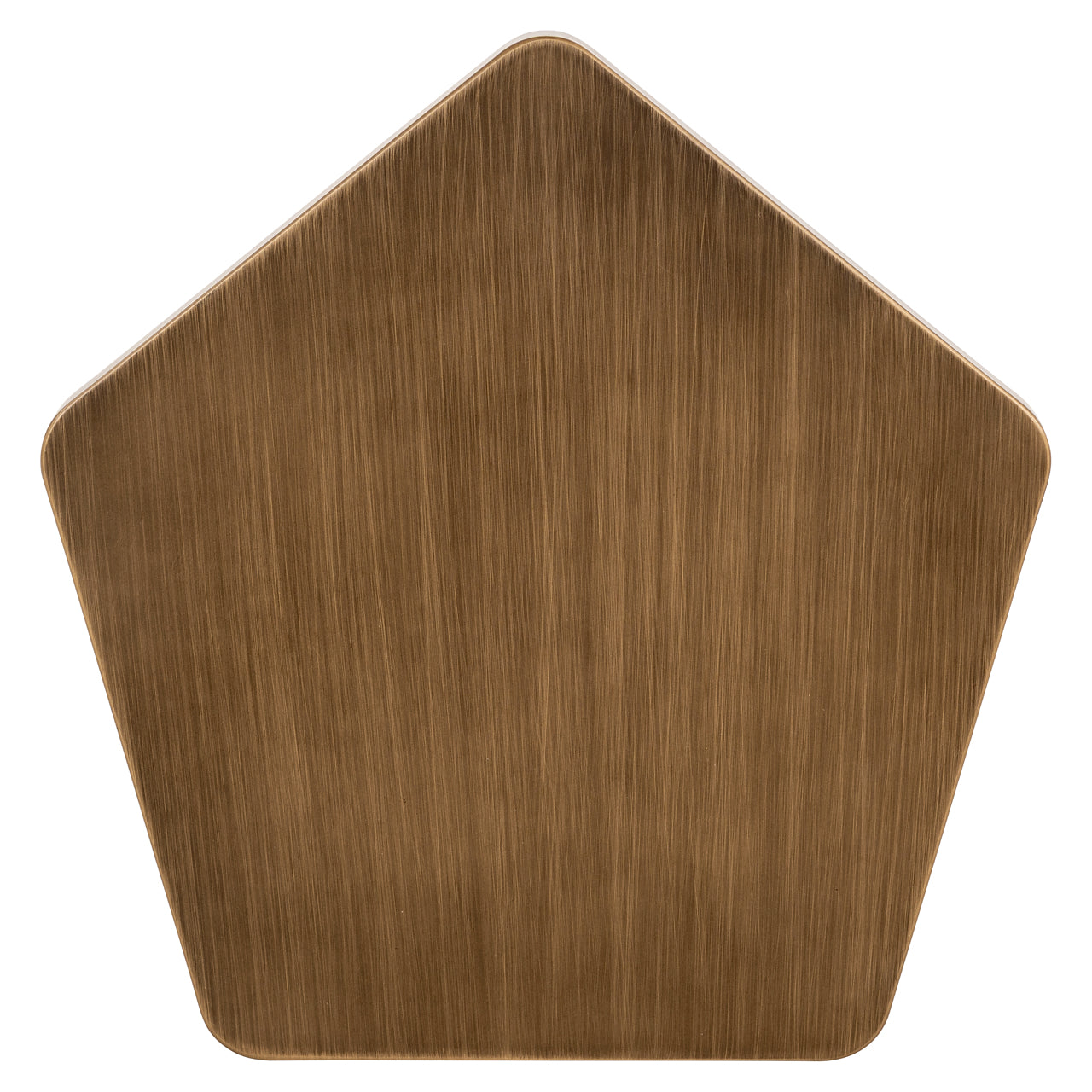 Hexa Brushed Gold Side Table by Richmond Interiors
